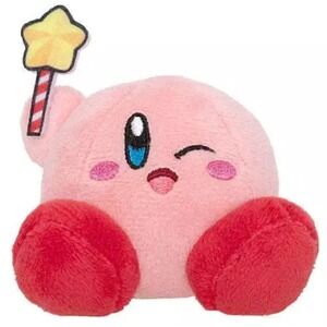 KITAN CLUB Kirby Sitting Plush Vol. 01 STAR ROD KIRBY 2.5-Inch Plush Doll NEW